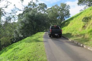 Mt Albert Mountain and cars